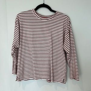 AYR “the French fry” red stripe shirt
